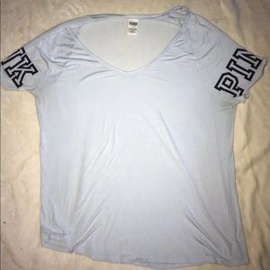 Blue “Pink” Shirt